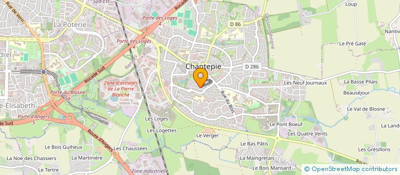 localisation de l'entreprise MONSIEUR FOUAD AYADI  CHANTEPIE