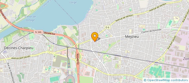 localisation de l'entreprise MONSIEUR FOUAD BALLOUKI  MEYZIEU