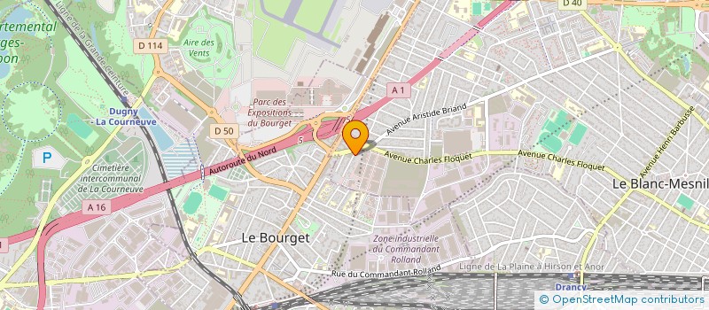 localisation de l'entreprise MONSIEUR FOUAD BAMHAMMED à AULNAY-SOUS-BOIS