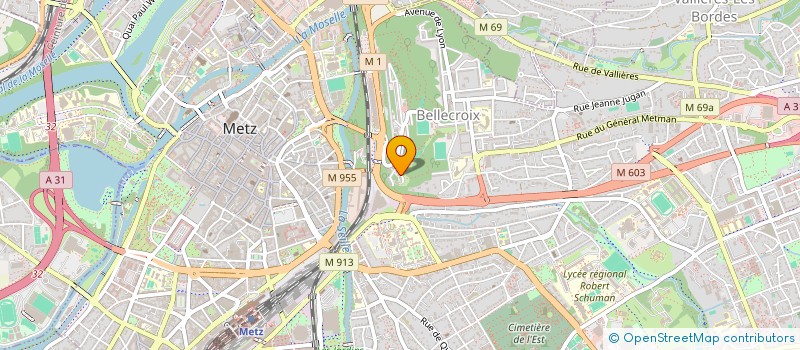 localisation de l'entreprise MONSIEUR FOUAD BEL ARBI  METZ