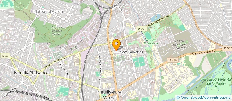 localisation de l'entreprise MONSIEUR FOUAD BELABBAS à NEUILLY-SUR-MARNE