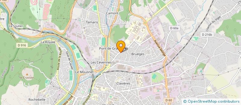 localisation de l'entreprise MONSIEUR FOUAD BELAZIZ  ALES