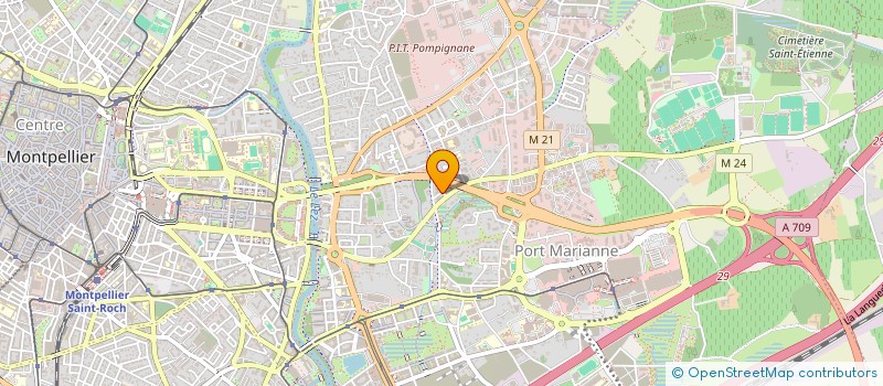 localisation de l'entreprise MONSIEUR FOUAD BELHANDA à MONTPELLIER