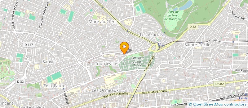 localisation de l'entreprise MONSIEUR FOUAD BEN AYACHE à LE HAVRE