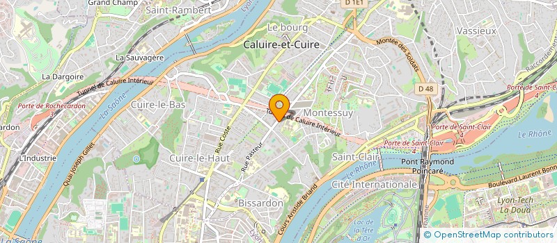 localisation de l'entreprise MONSIEUR FOUAD BEN DAAMAR  CALUIRE-ET-CUIRE