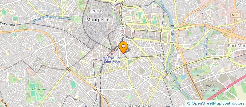 localisation de l'entreprise MONSIEUR FOUAD BEN HADJ AMMAR à MONTPELLIER
