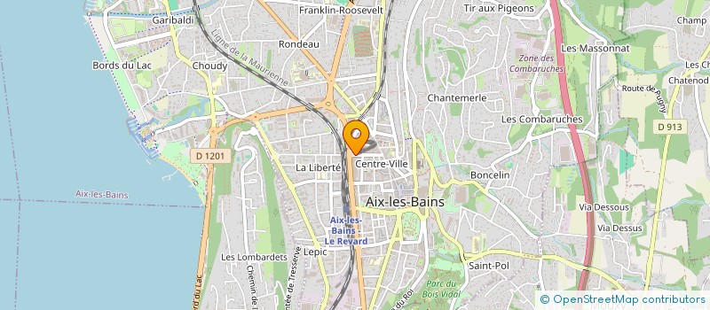 localisation de l'entreprise MONSIEUR FOUAD BENDOUMIA  AIX-LES-BAINS