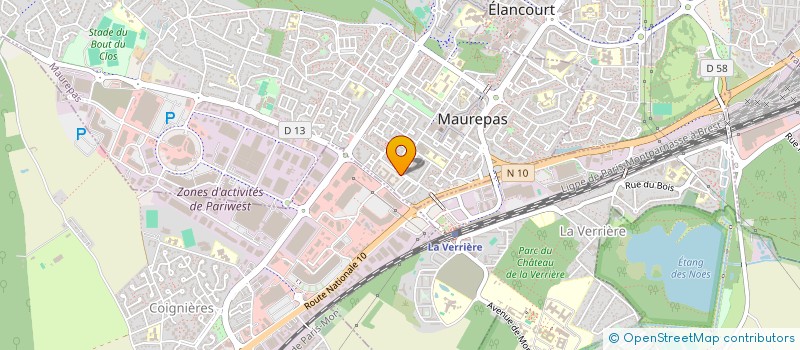 localisation de l'entreprise MONSIEUR FOUAD BENKADA  MAUREPAS