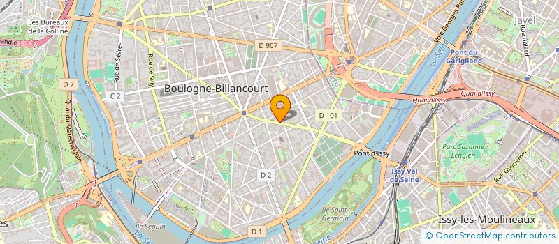 localisation de l'entreprise MONSIEUR FOUAD BENNA  ISSY-LES-MOULINEAUX