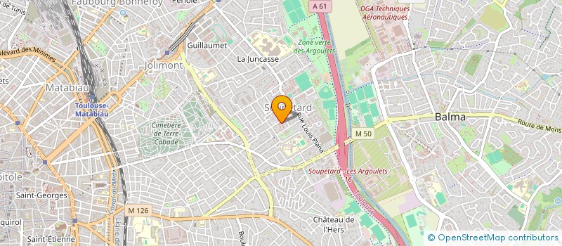 localisation de l'entreprise MONSIEUR FOUAD BENZAZA  TOULOUSE