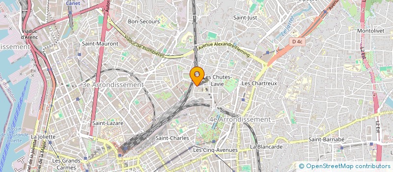 localisation de l'entreprise MONSIEUR FOUAD BOUADEL à MARSEILLE