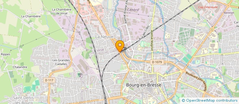 localisation de l'entreprise MONSIEUR FOUAD BOUAMOR à BOURG-EN-BRESSE