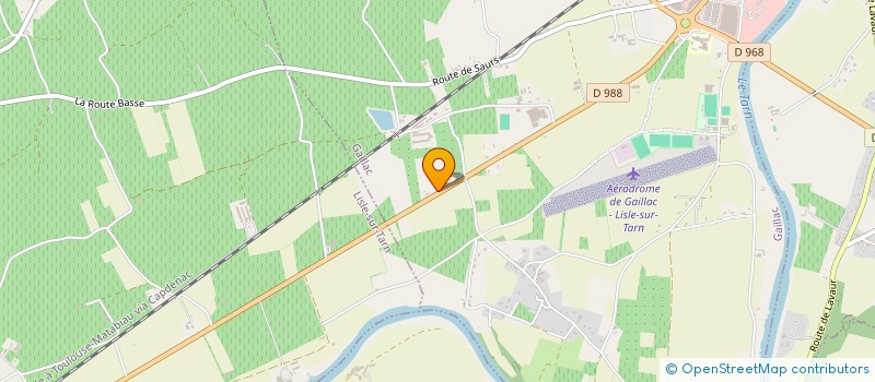 localisation de l'entreprise MONSIEUR FOUAD BOUCHKOUR à GAILLAC