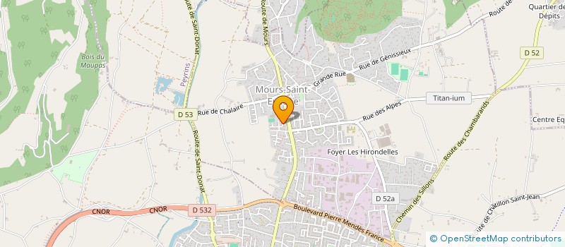 localisation de l'entreprise MONSIEUR FOUAD BOUDAAOUA à MOURS-SAINT-EUSEBE