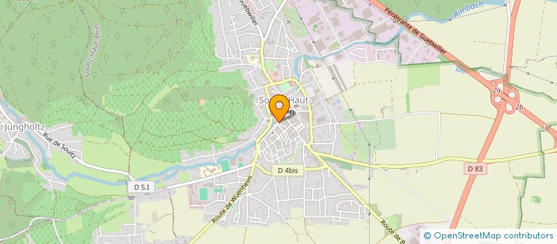 localisation de l'entreprise MONSIEUR FOUAD BOUDAMA  SOULTZ-HAUT-RHIN