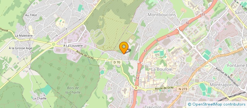 localisation de l'entreprise MONSIEUR FOUAD BOUHILA à BESANCON