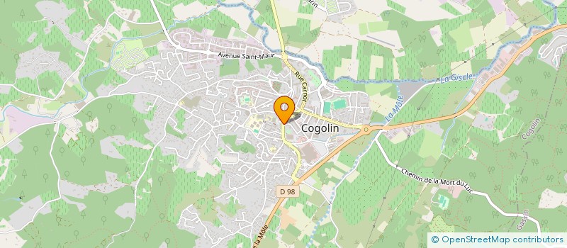 localisation de l'entreprise MONSIEUR FOUAD BOULAID à COGOLIN