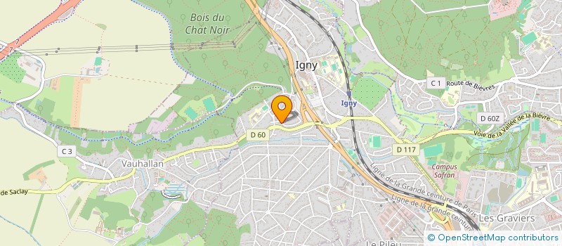localisation de l'entreprise MONSIEUR FOUAD BOULANOUAR à IGNY