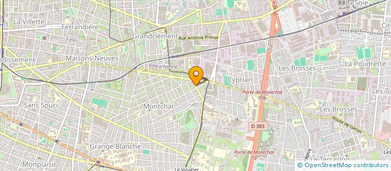 localisation de l'entreprise MONSIEUR FOUAD BOUZIT  LYON