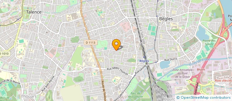 localisation de l'entreprise MONSIEUR FOUAD BSIKRI à BEGLES