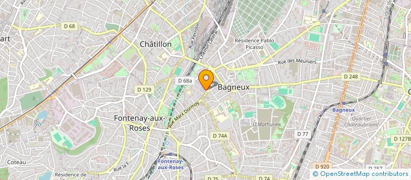 localisation de l'entreprise MONSIEUR FOUAD CHAMI à BAGNEUX