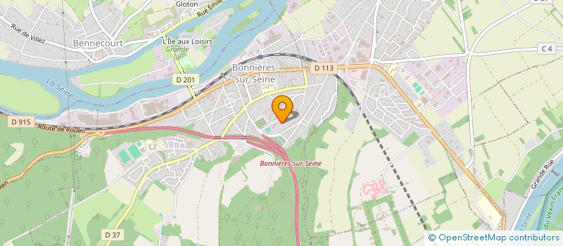 localisation de l'entreprise MONSIEUR FOUAD CHEFIRAT  BONNIERES-SUR-SEINE