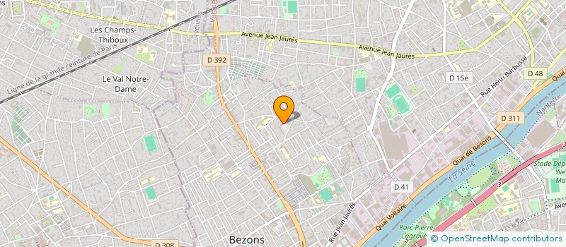 localisation de l'entreprise MONSIEUR FOUAD CHEMLAL à BEZONS