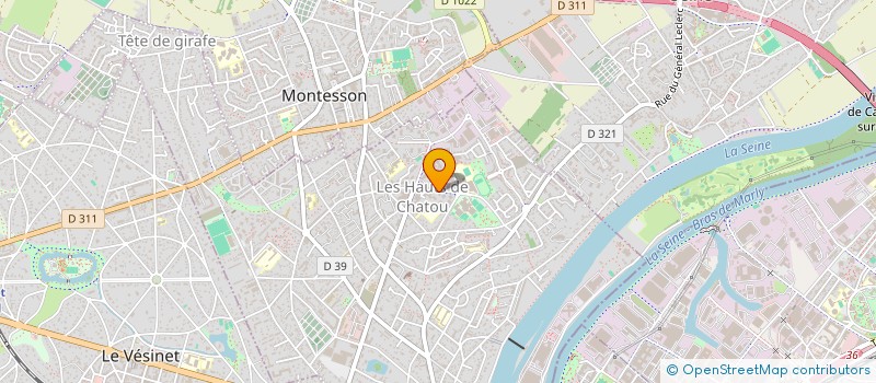 localisation de l'entreprise MONSIEUR FOUAD CHERIET  CHATOU