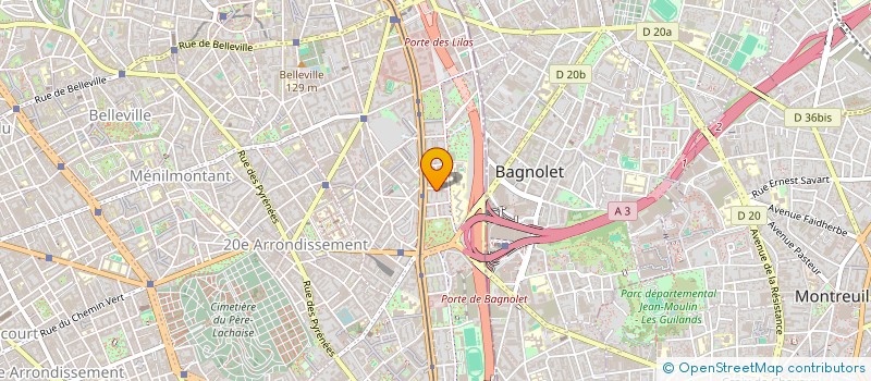 localisation de l'entreprise MONSIEUR FOUAD CHOUAIB  PARIS