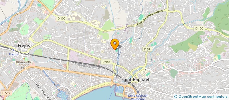 localisation de l'entreprise MONSIEUR FOUAD DAKIRI à FREJUS