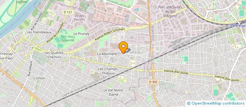 localisation de l'entreprise MONSIEUR FOUAD DJOUDI  SARTROUVILLE