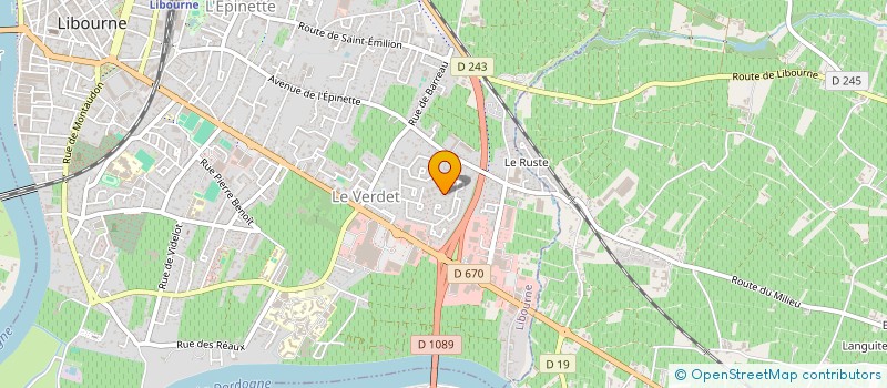 localisation de l'entreprise MONSIEUR FOUAD ECH-CHARRAT  LIBOURNE