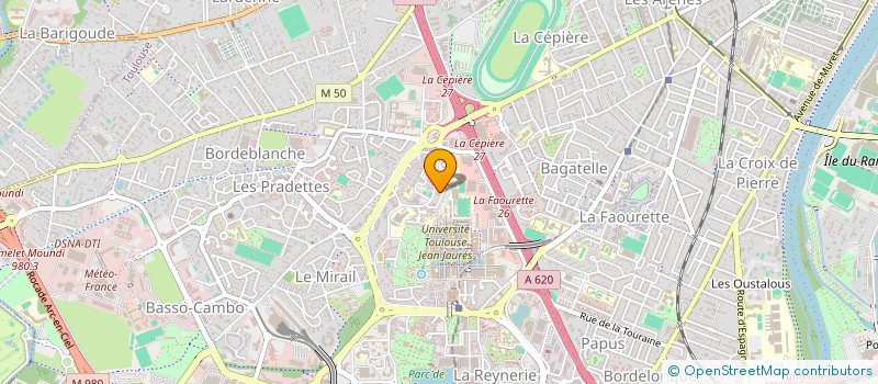 localisation de l'entreprise MONSIEUR FOUAD EL AMRANI à TOULOUSE