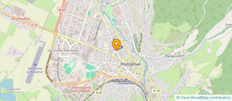 localisation de l'entreprise MONSIEUR FOUAD EL AZZOUZI  PONTARLIER