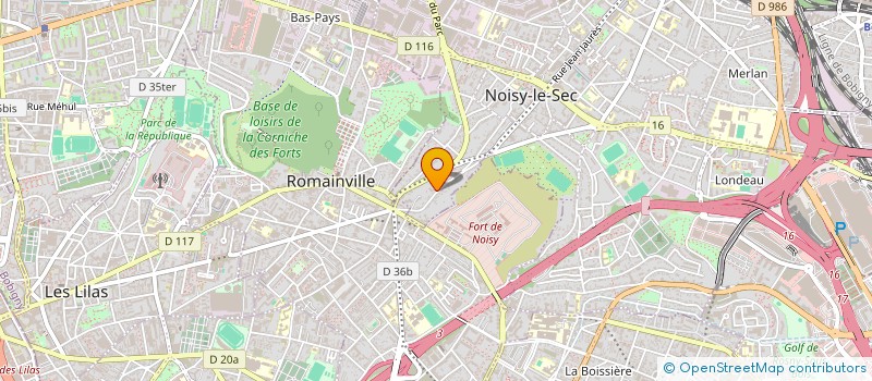 localisation de l'entreprise MONSIEUR FOUAD EL BALI à NOISY-LE-SEC