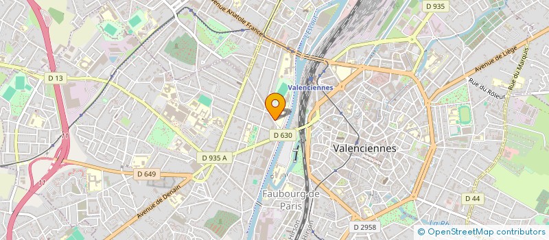 localisation de l'entreprise MONSIEUR FOUAD EL BERHILI à VALENCIENNES