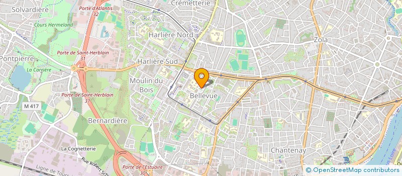 localisation de l'entreprise MONSIEUR FOUAD EL BOUAZAOUI JAMAL EDDINE à NANTES