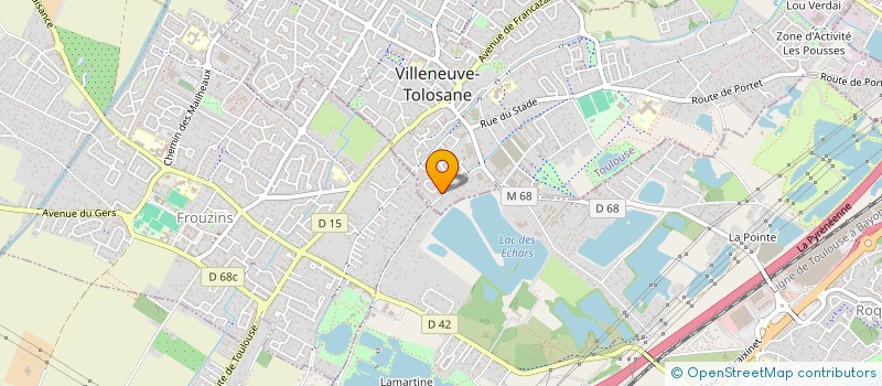localisation de l'entreprise MONSIEUR FOUAD EL FAKIR à VILLENEUVE-TOLOSANE
