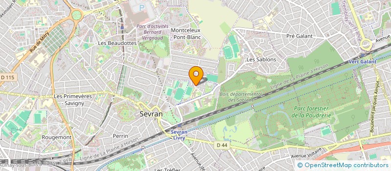 localisation de l'entreprise MONSIEUR FOUAD EL HANDOUZ à SEVRAN