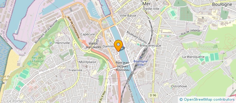 localisation de l'entreprise MONSIEUR FOUAD EL HARTI à BOULOGNE-SUR-MER