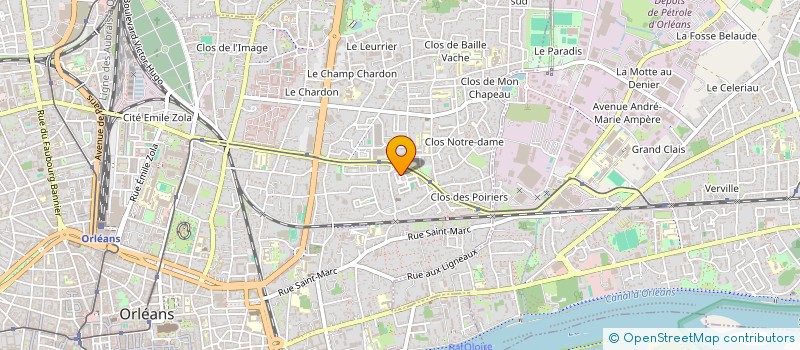 localisation de l'entreprise MONSIEUR FOUAD EL IDRISSI à ORLEANS