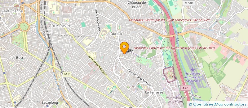 localisation de l'entreprise MONSIEUR FOUAD EL KAINE à TOULOUSE