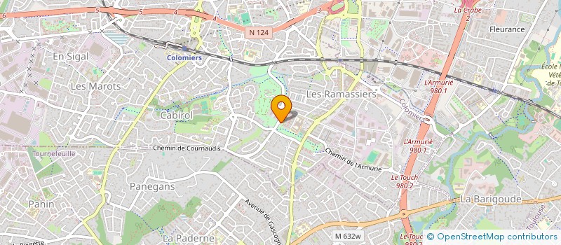 localisation de l'entreprise MONSIEUR FOUAD EL MESSIOUI RDAIDA à COLOMIERS