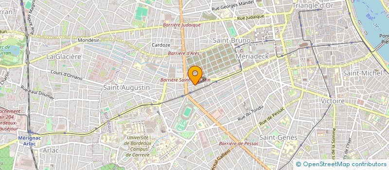 localisation de l'entreprise MONSIEUR FOUAD EL OIRDINI  BORDEAUX