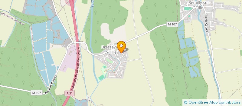 localisation de l'entreprise MONSIEUR FOUAD EZ ZAJJARI  BRESSEY-SUR-TILLE