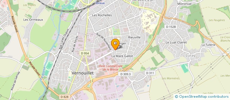 localisation de l'entreprise MONSIEUR FOUAD FAIDI à DREUX