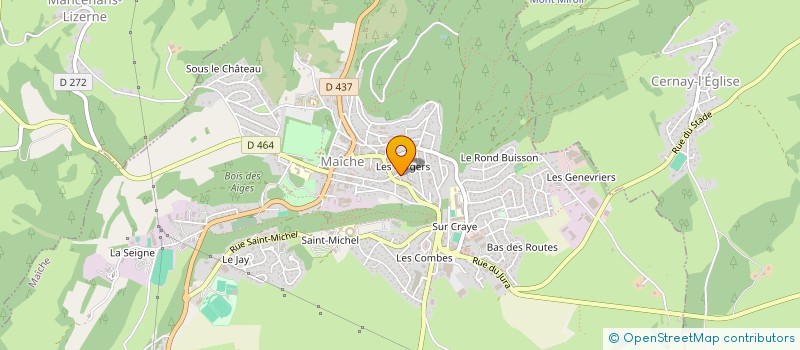 localisation de l'entreprise MONSIEUR FOUAD FARAHI  MAICHE