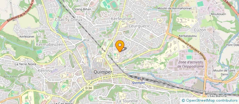 localisation de l'entreprise MONSIEUR FOUAD GHAMMOURI à QUIMPER