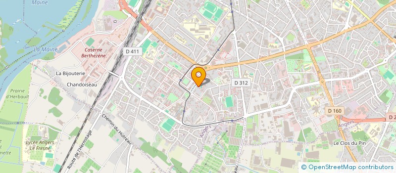 localisation de l'entreprise MONSIEUR FOUAD HADDADJ à ANGERS