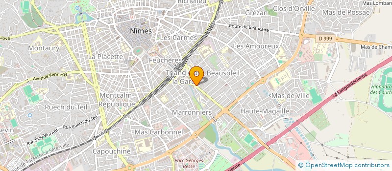 localisation de l'entreprise MONSIEUR FOUAD HAIDAR AHMAD  NIMES